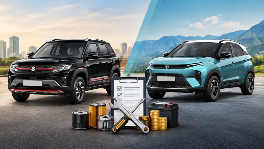 Brezza vs Nexon Maintenance Cost After 5 Years: Which SUV is Cheaper to Own?