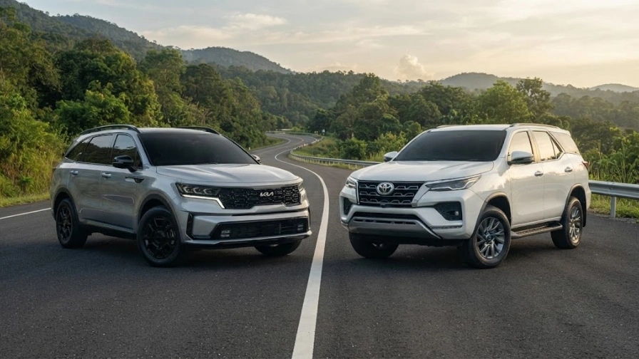Upcoming Kia Sorento 7-Seater SUV: Is It Better Than Toyota Fortuner?