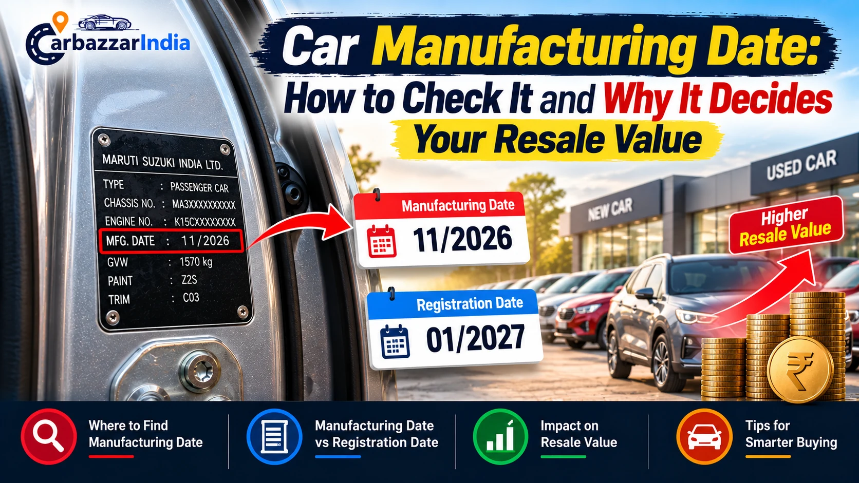 Car Manufacturing Date: How to Check It and Why It Decides Your Resale Value