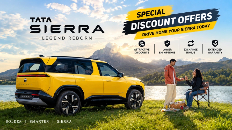 Tata Sierra Discount Offers September 2026